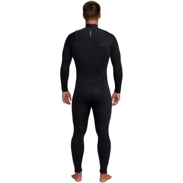2026 Quiksilver Mens Marathon Sessions 4/3mm Chest Zip Wetsuit 25AW213503 - Black